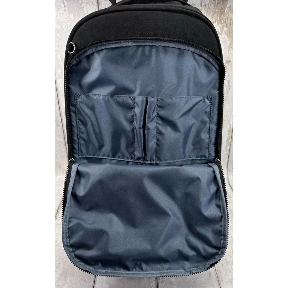 Kipling Gaze Large Rolling Backpack Black Wheeled Travel Bag Trolley